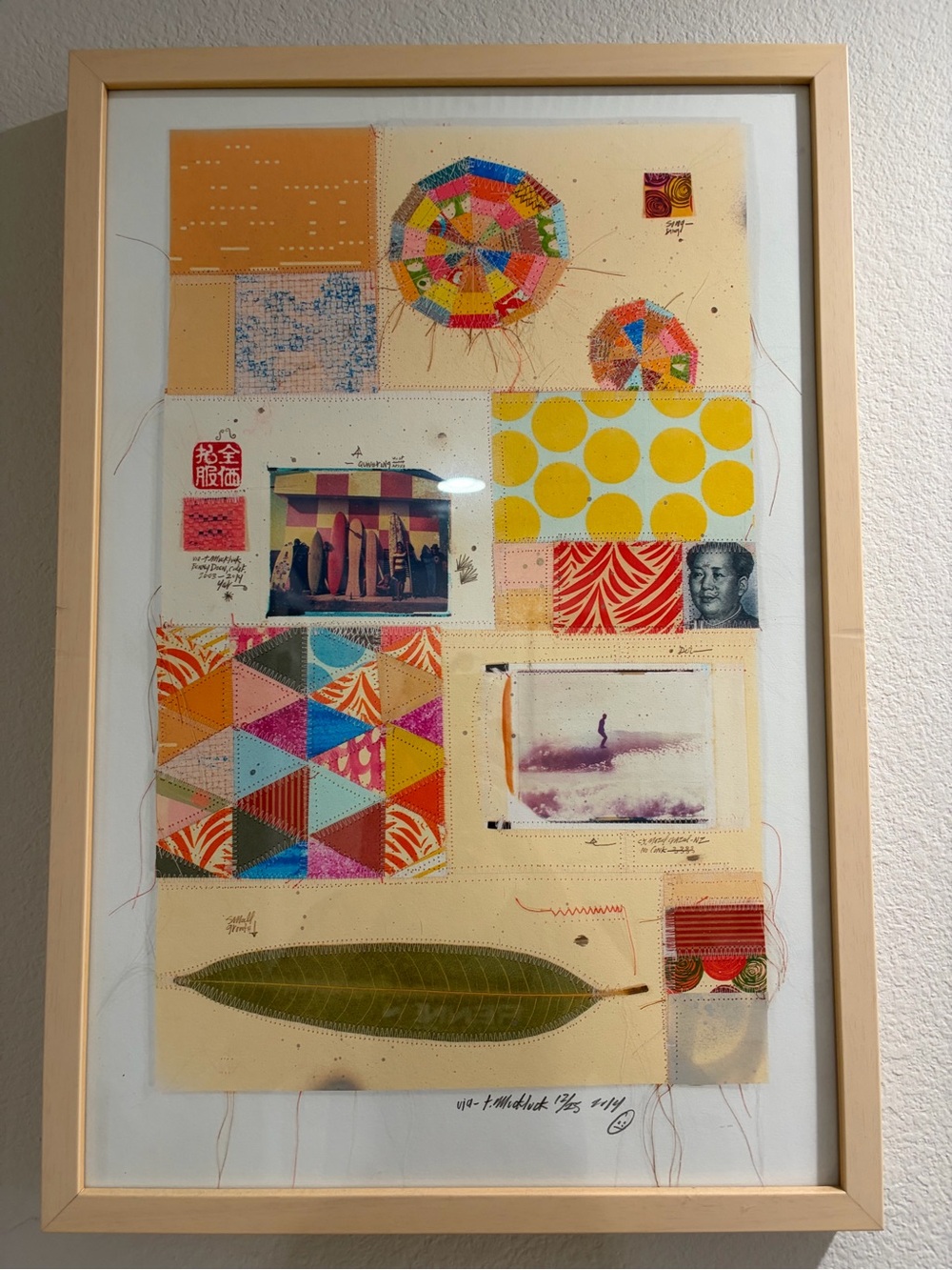 Thomas Campbell signed art print framed Limited edition Barry McGee RVCA Kaws